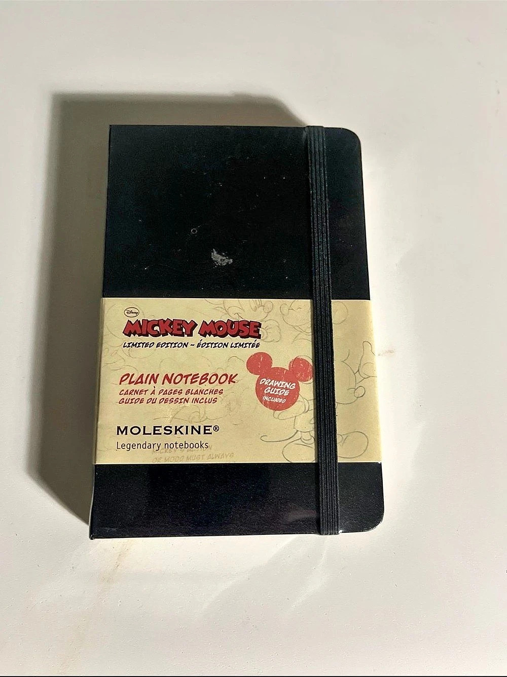 Moleskine Disney Mickey Mouse Limited Edition Pocket Plain Notebook Black